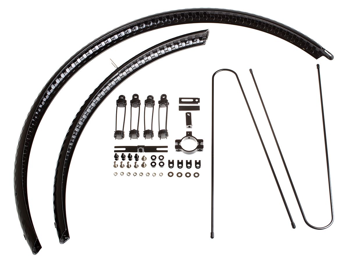 Fenders – Hammered Fenders - Polished Black
