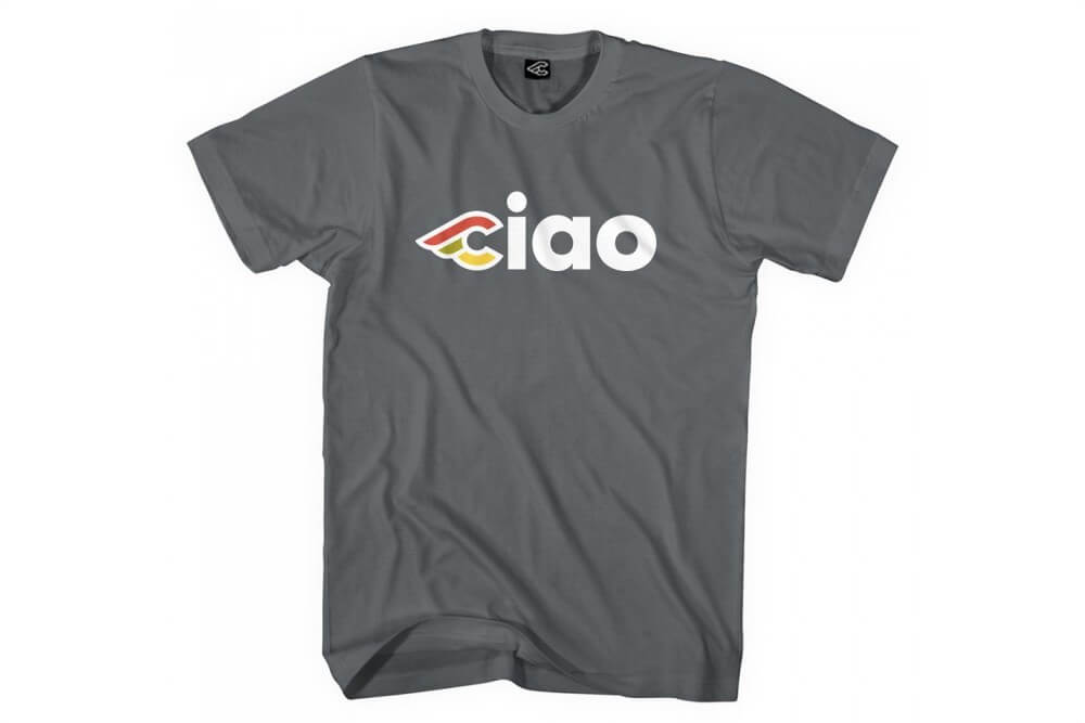 Cinelli - T-shirt - Ciao - Gray