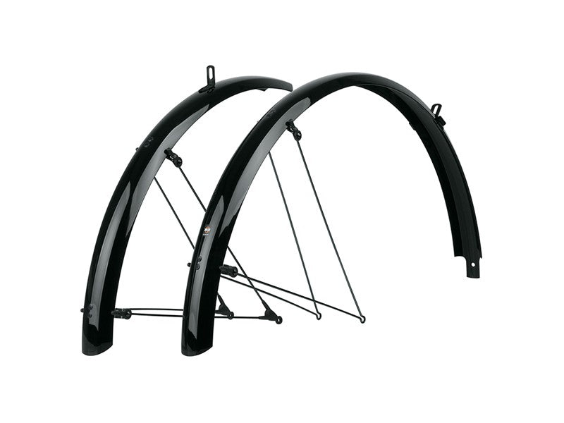 Mudguard - Mudguard Bluemels Basic Front and rear 28" Black