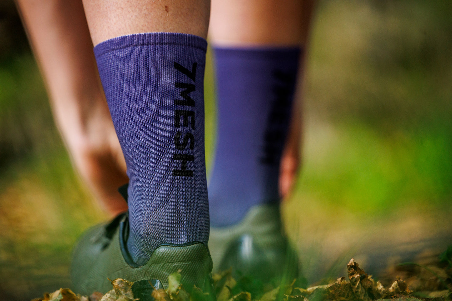 7mesh – Cycling Socks – Fading Light Sock – Purple Velvet