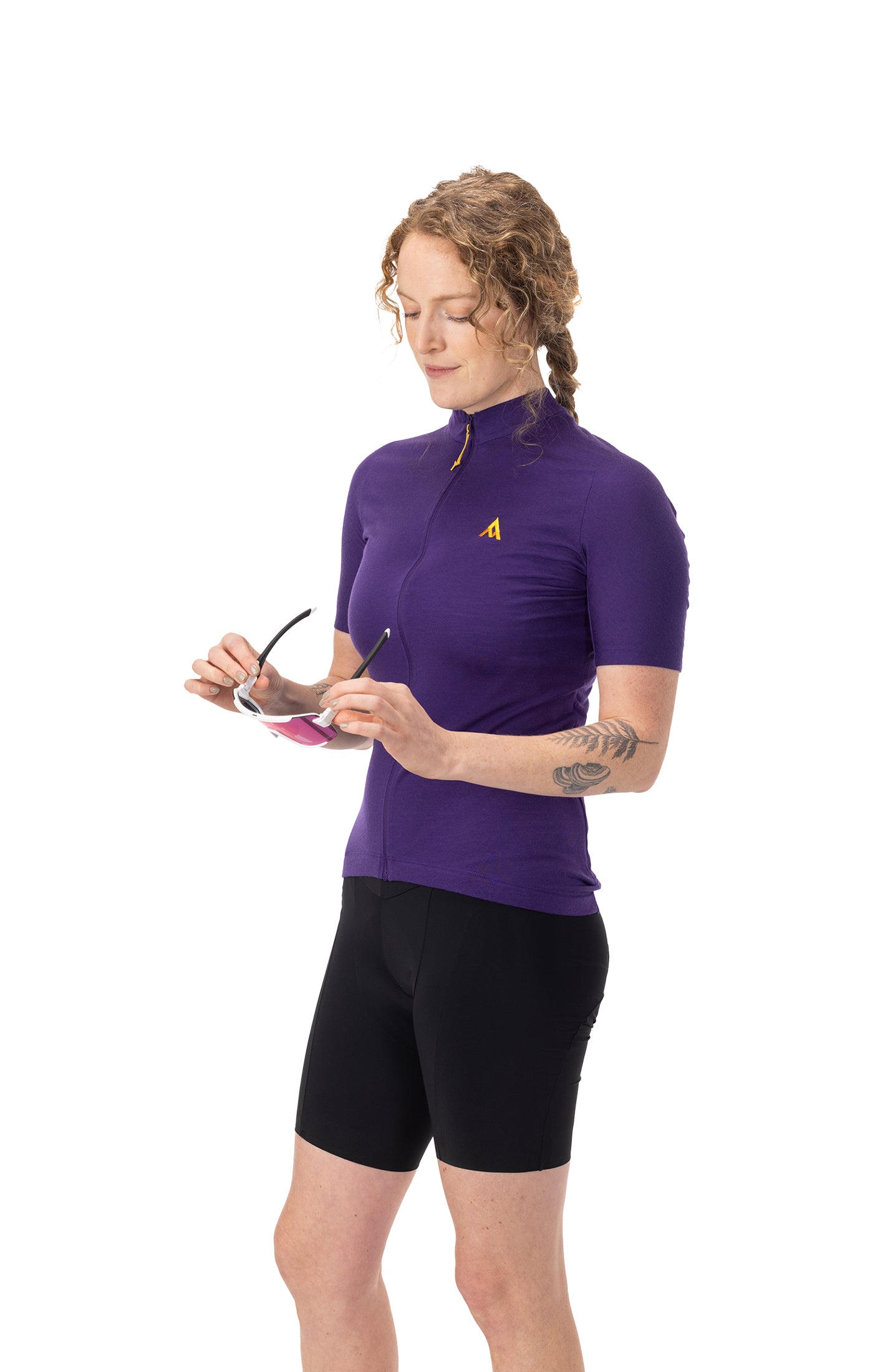 7mesh - Ashlu Merino Jersey SS - Prince - Women's Jersey