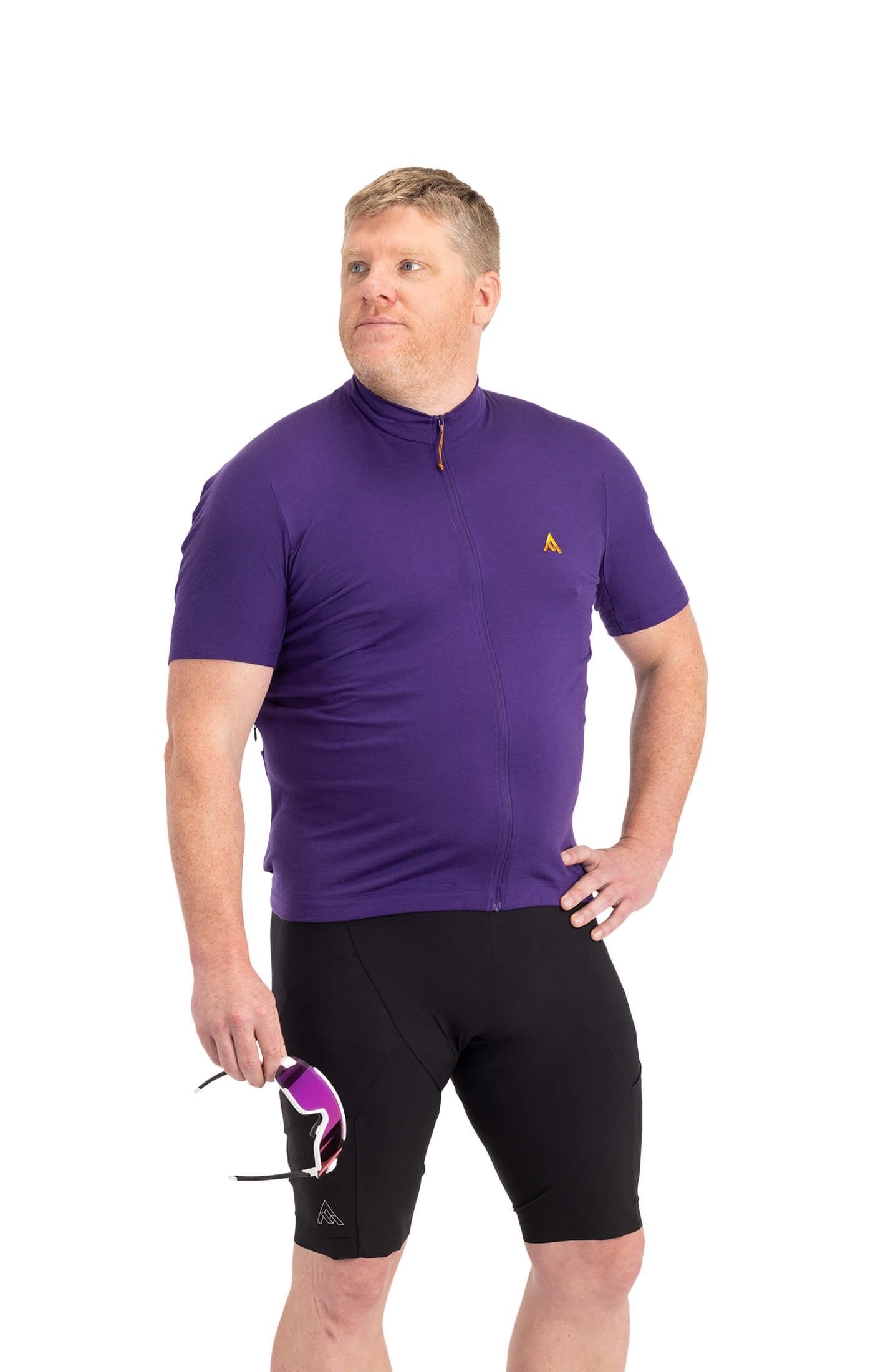 7mesh - Ashlu Merino Jersey SS - Prince - Men's Jersey