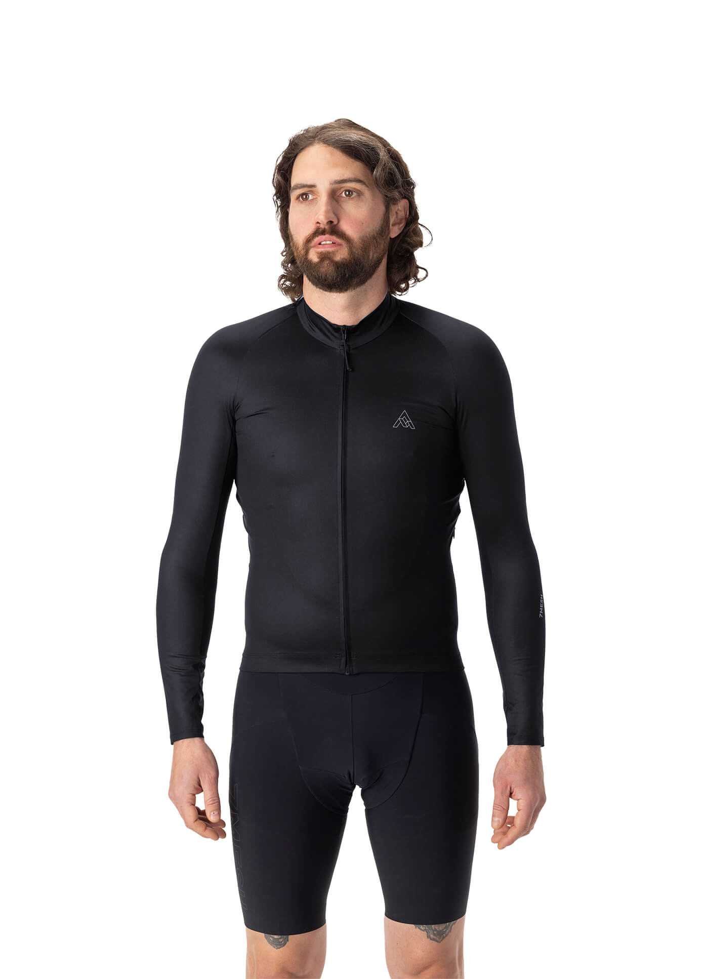 7mesh – Atlas Jersey LS – Black – men's jersey