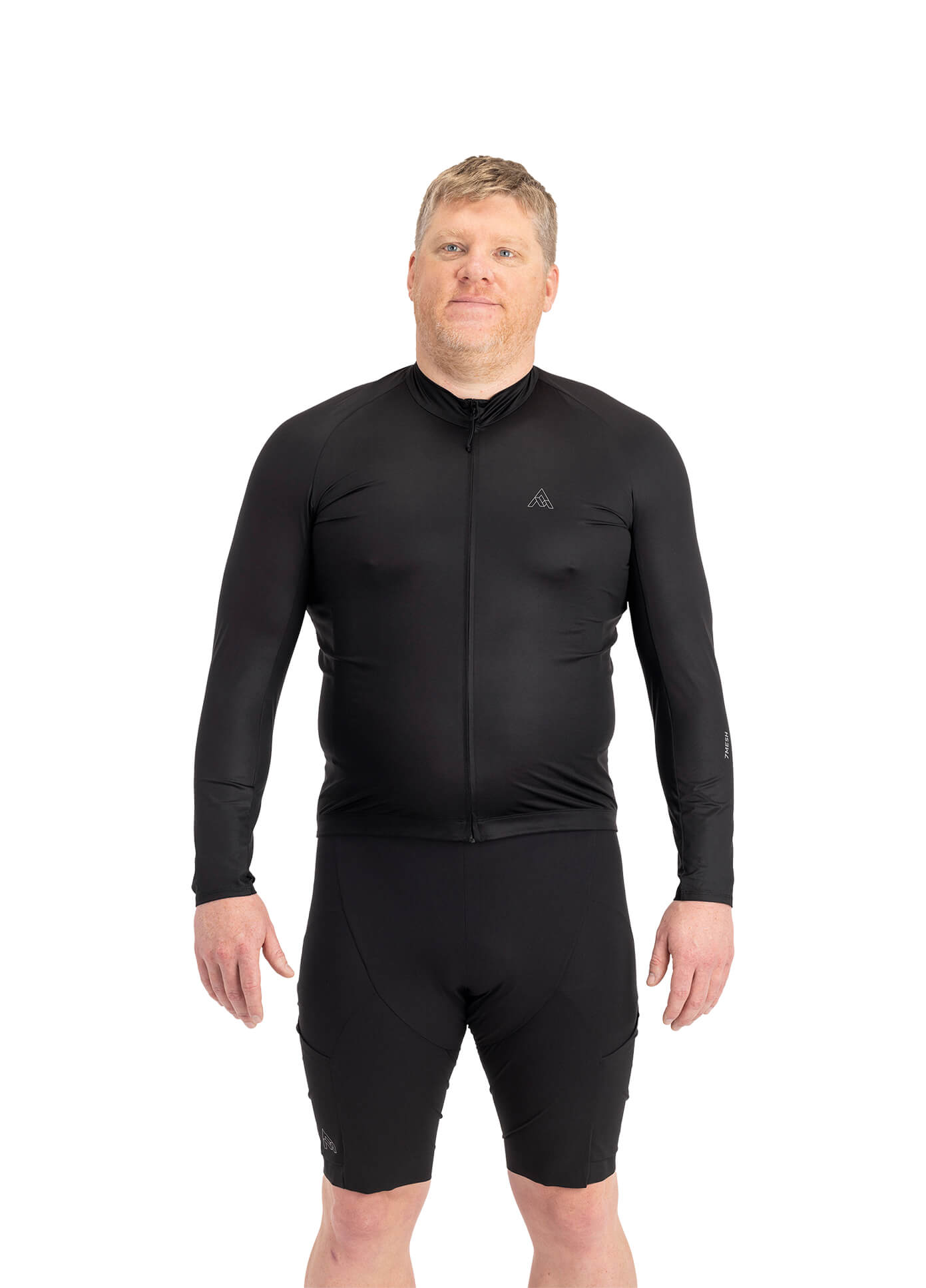 7mesh – Atlas Jersey LS – Black – men's jersey