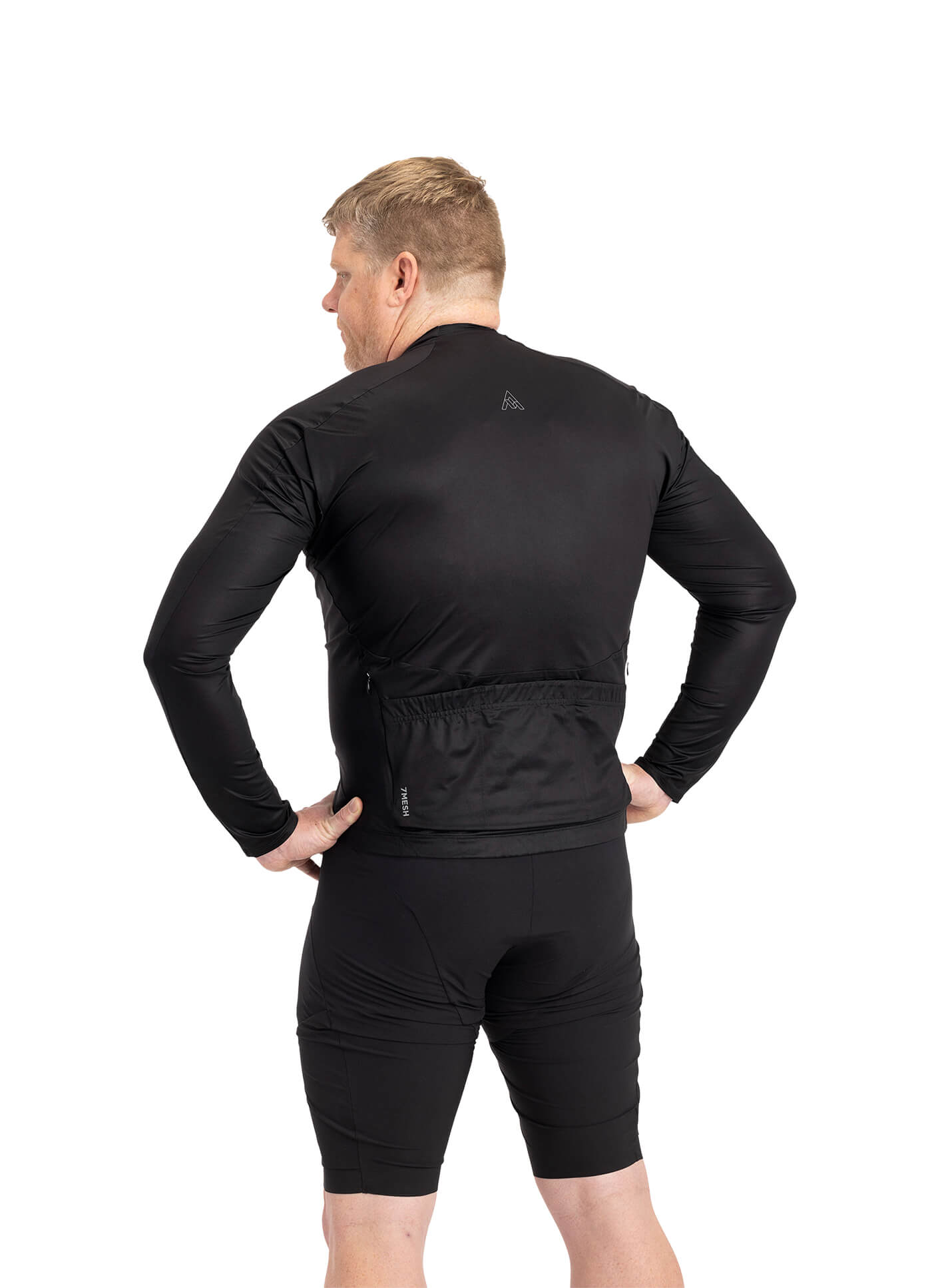 7mesh – Atlas Jersey LS – Black – men's jersey