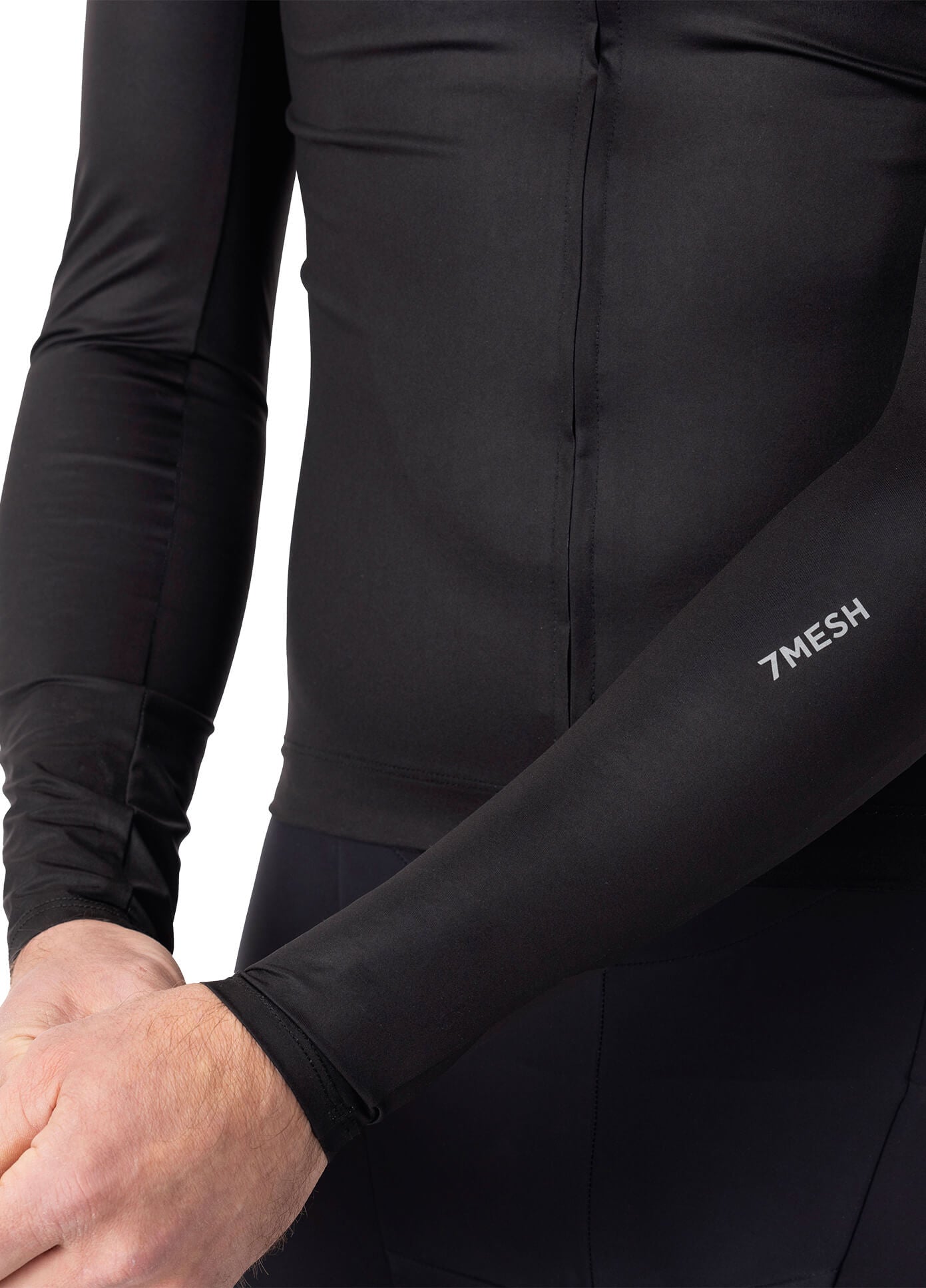 7mesh – Atlas Jersey LS – Black – men's jersey