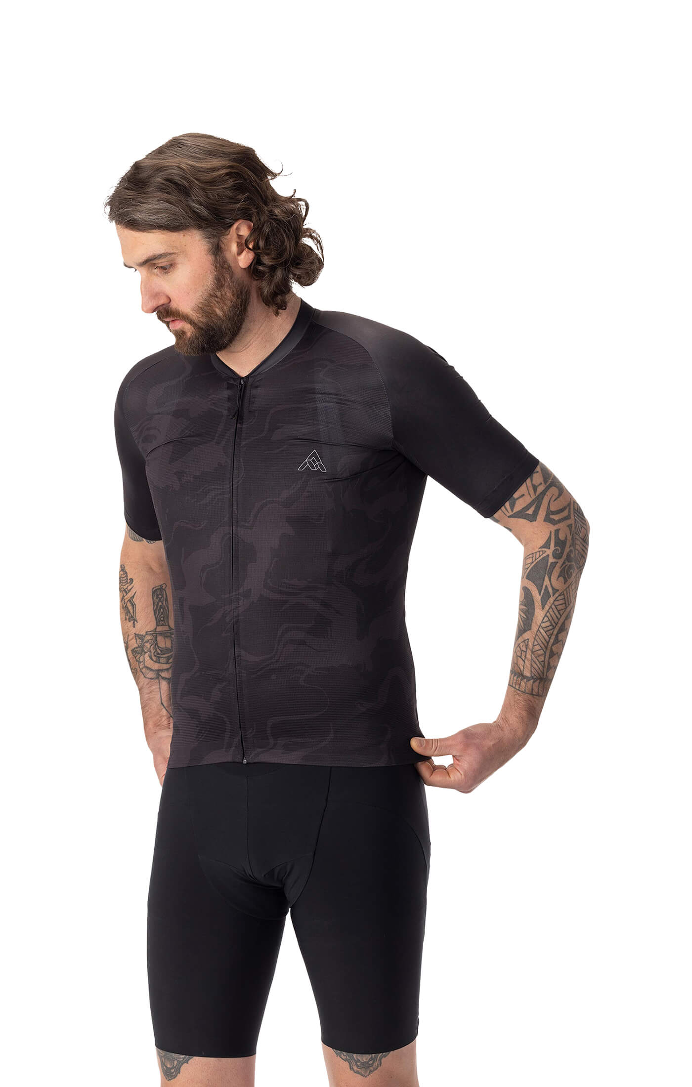 7mesh - Pace Jersey SS - Blacktop - Men's Jersey