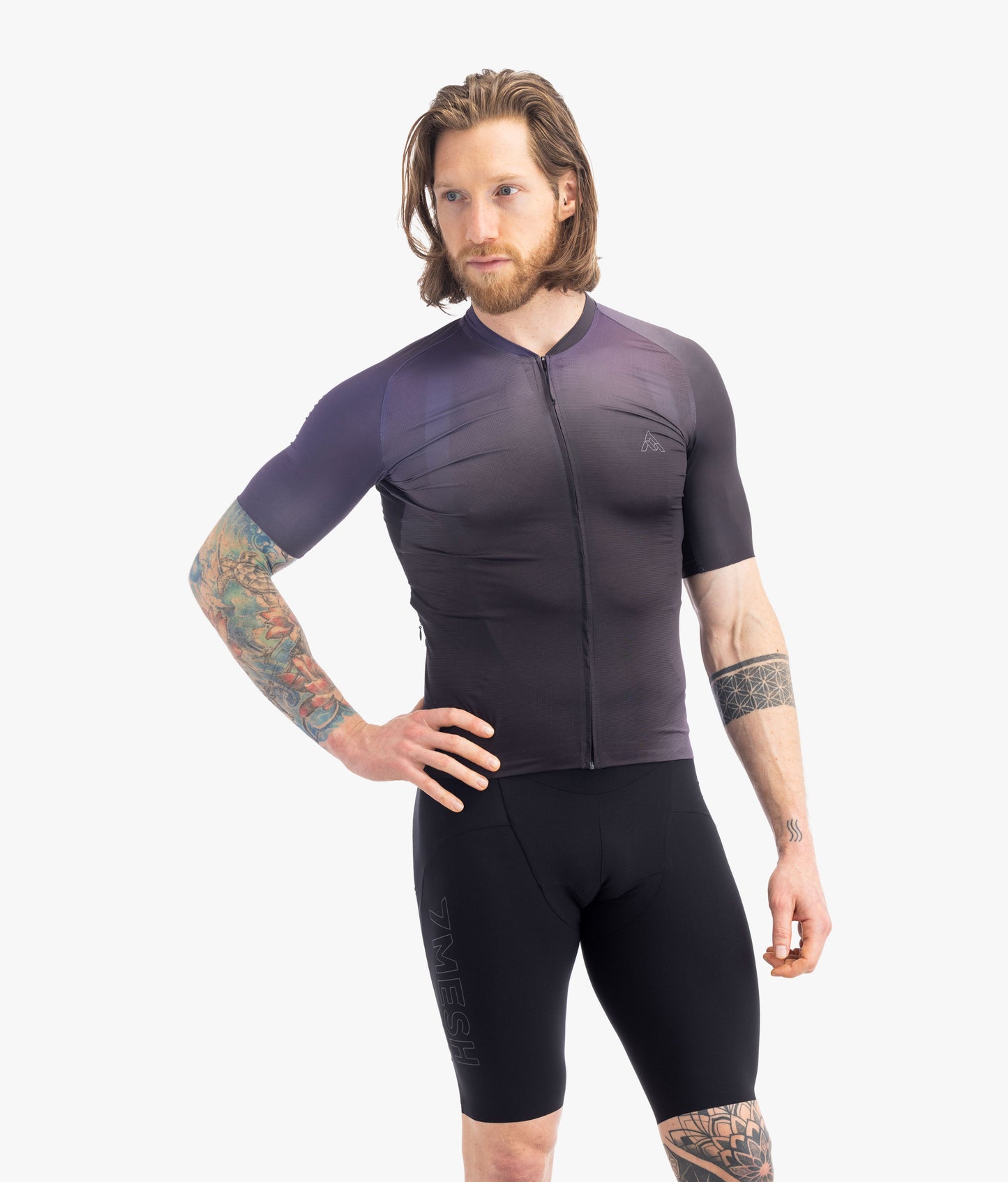7mesh - Pace Jersey SS - Dark Velvet - Men's Jersey