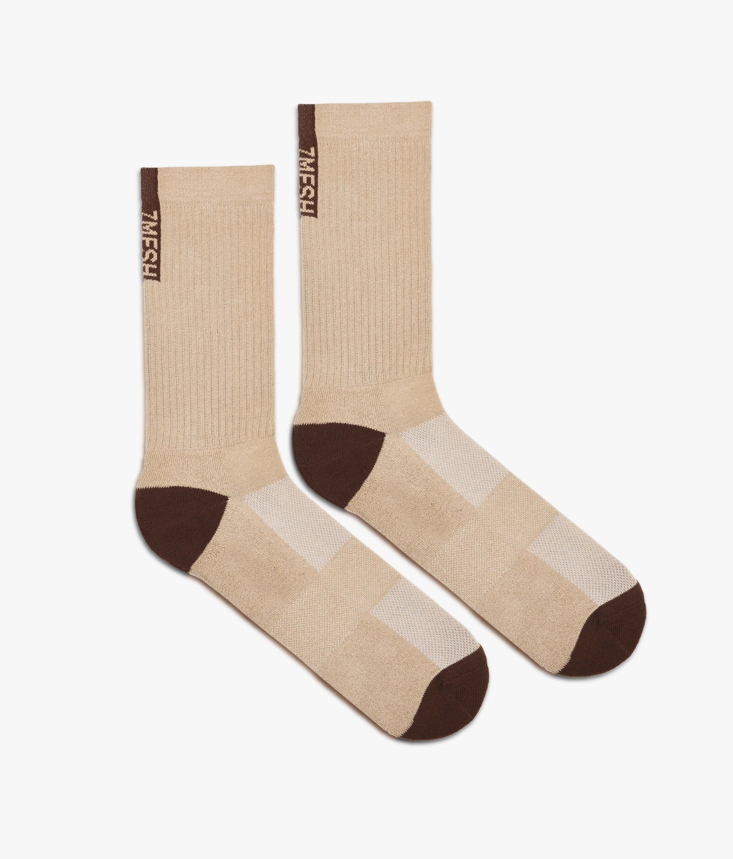 7mesh – Cycling Socks – Gravity Sock – Mocha