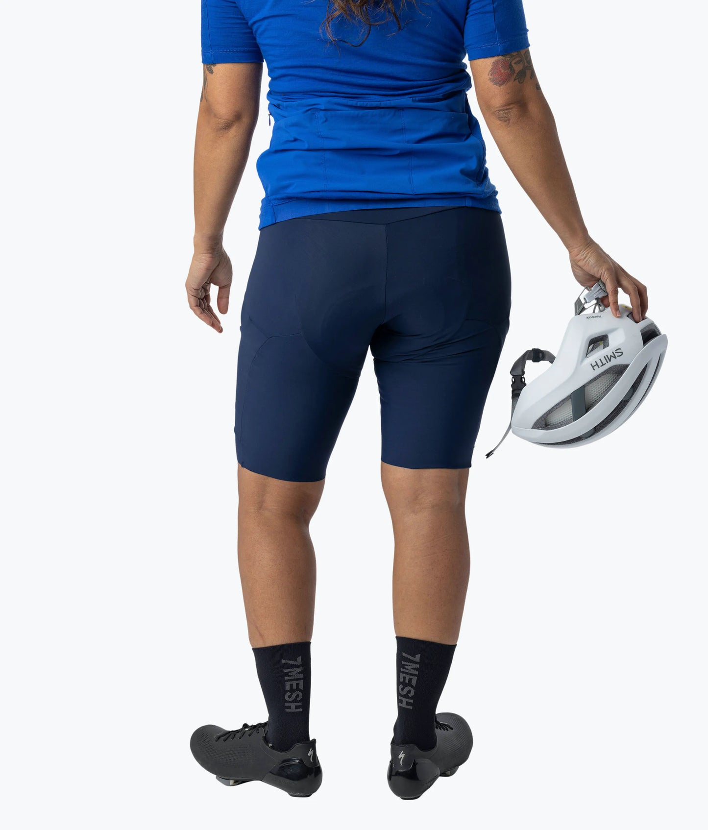 7mesh - WK3 Cargo Bib Short - Midnight Blue - Women's Bibs
