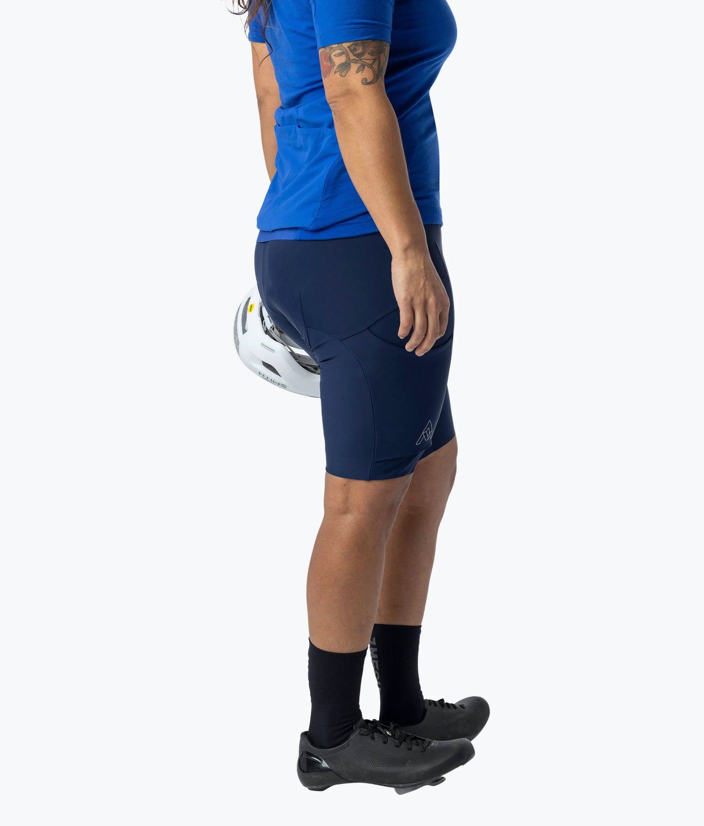 7mesh - WK3 Cargo Bib Short - Midnight Blue - Women's Bibs