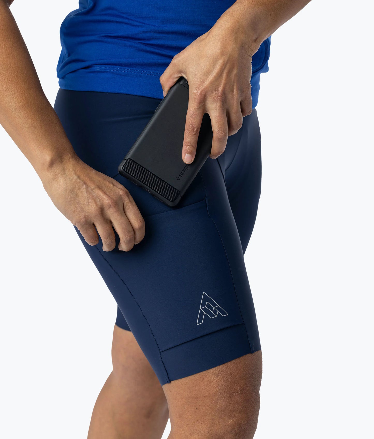 7mesh - WK3 Cargo Bib Short - Midnight Blue - Women's Bibs