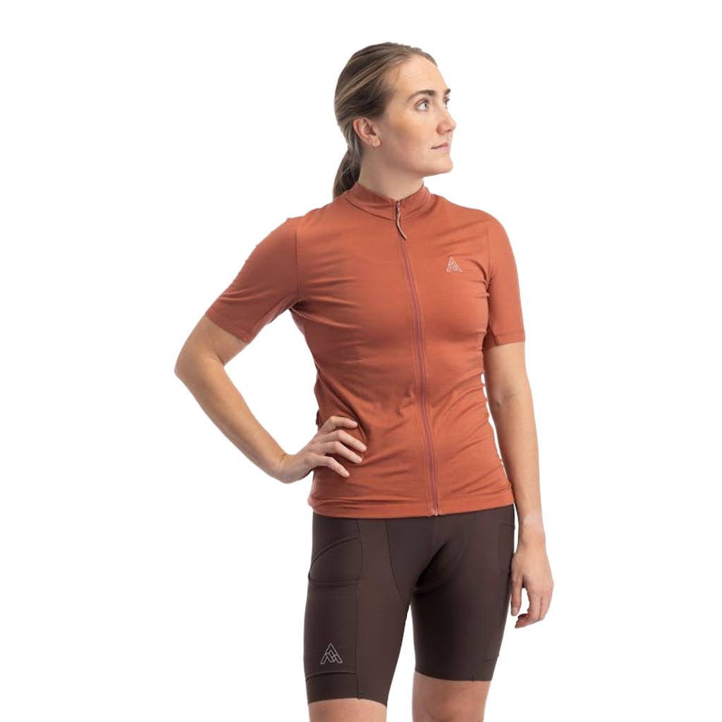 7mesh - Ashlu Merino Jersey SS - Autumn Rose