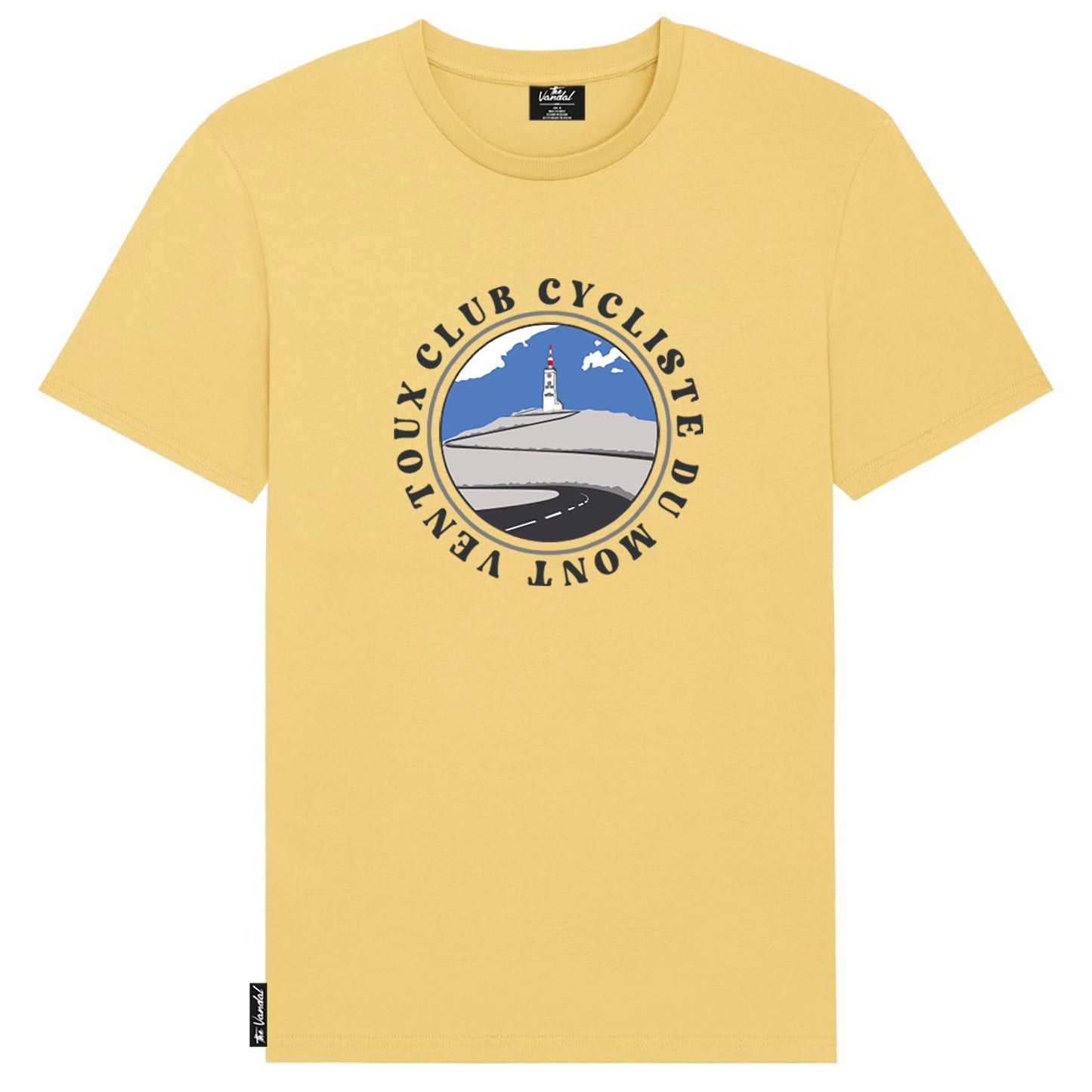 Mont Ventoux - T-shirt - Yellow