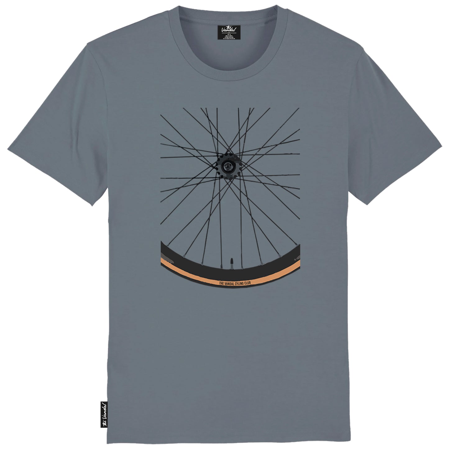 Wheels – T-shirt – Ice grey