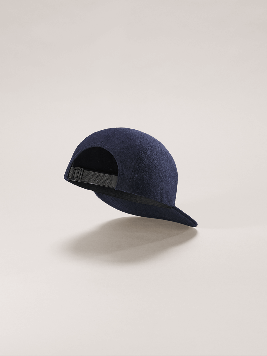 Arc'teryx - Cap - Calidum Wool 5 Panel Hat - Black Sapphire