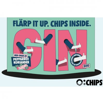 Island Chips Gin - Horseradish & Coriander