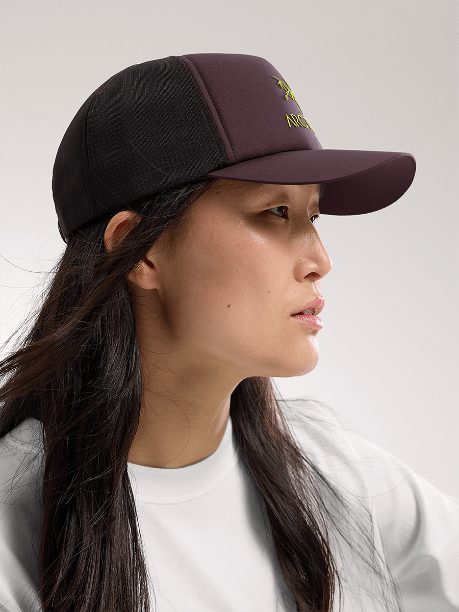 Arc'teryx Cap - Bird Word Trucker Curved - Phantasm