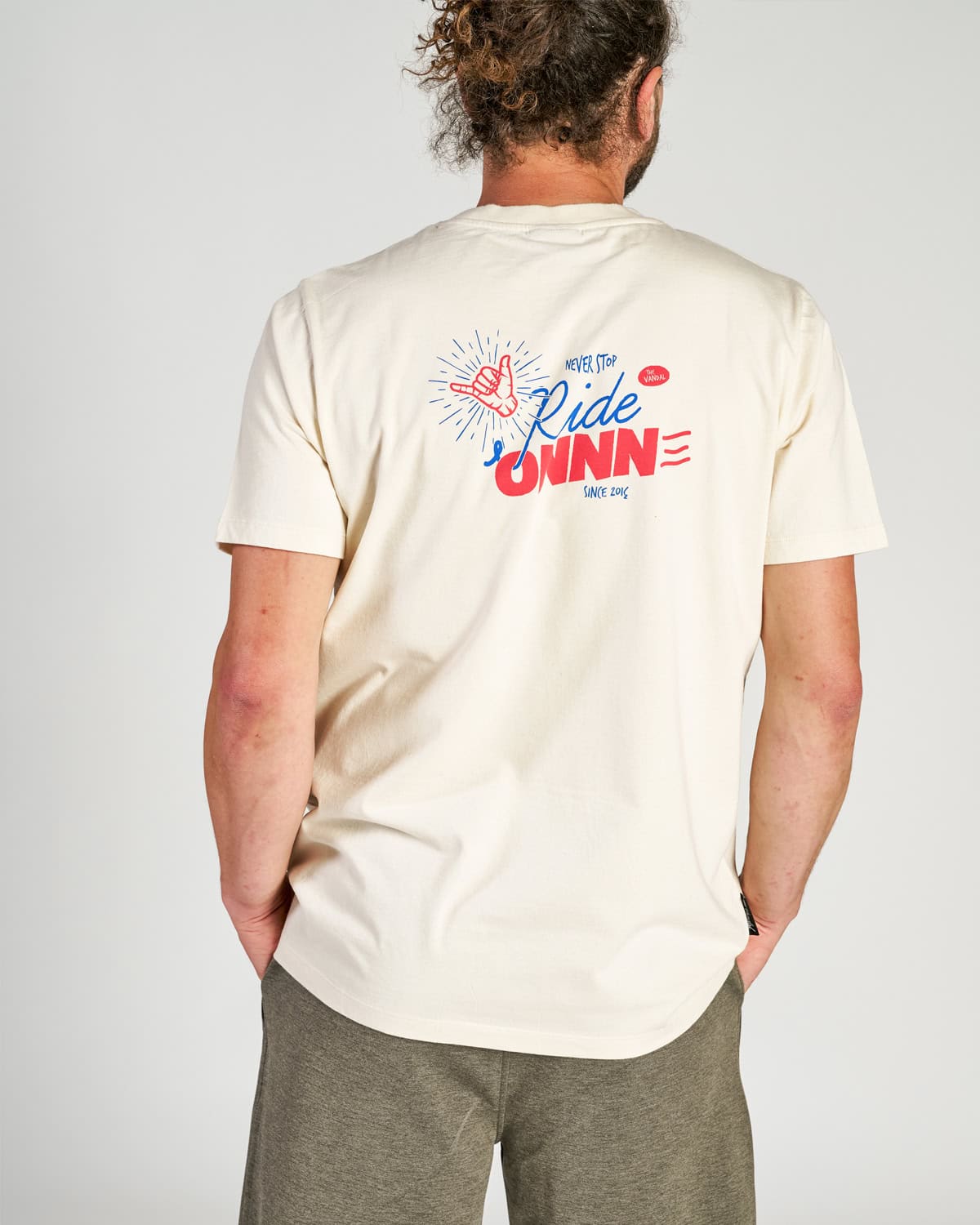 Ride Onn – T-shirt – Vintage White