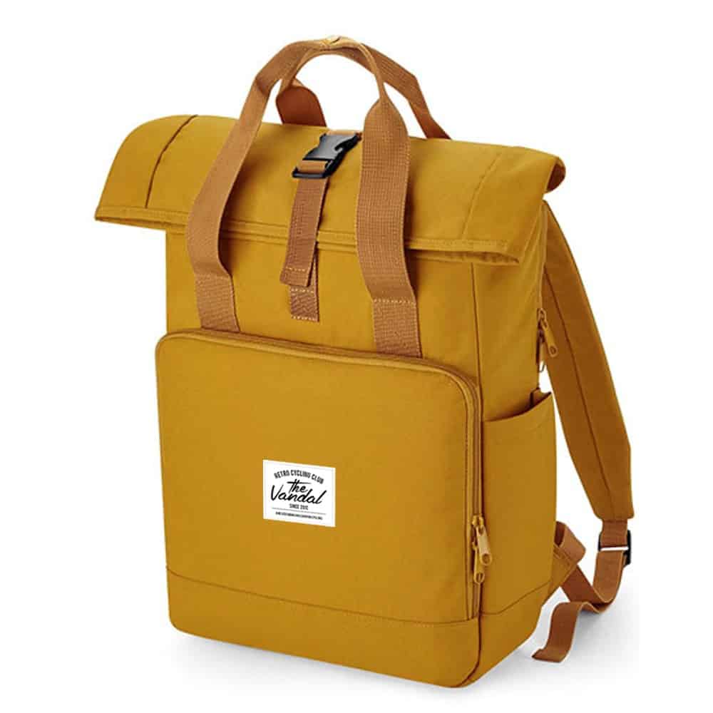 Roll-up backpack – Yellow