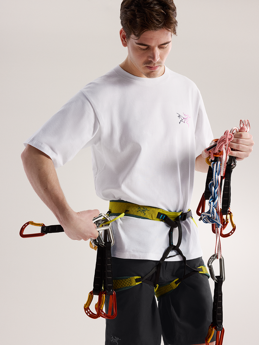 Arc'teryx - Kragg Cotton Logo SS - T-Shirt - White Light / Soul