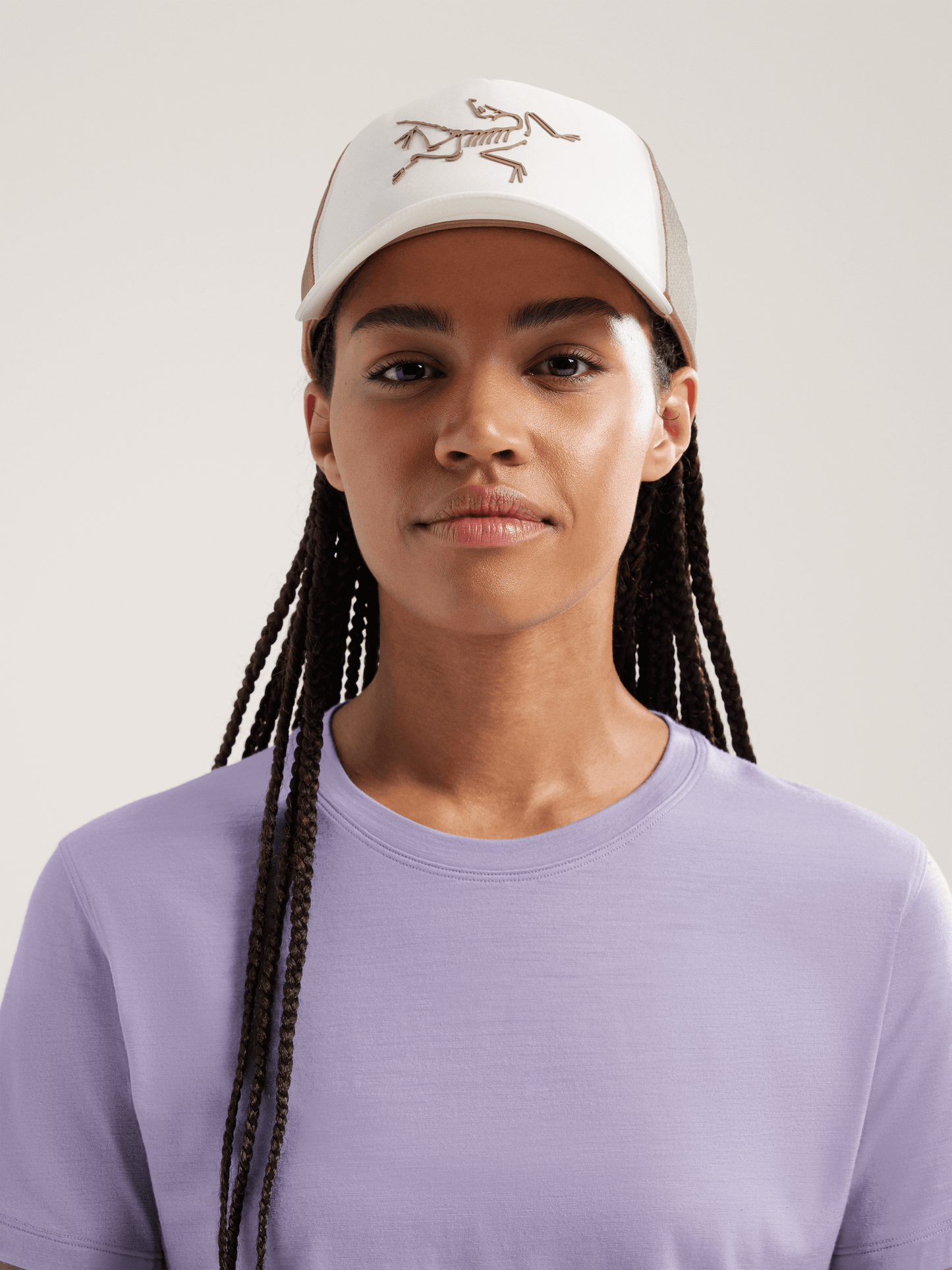 Arc'teryx Cap - Bird Word Trucker Curved - Arctic Silk