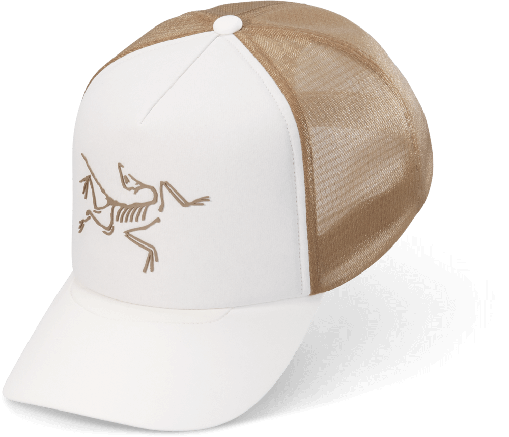 Arc'teryx Cap - Bird Word Trucker Curved - Arctic Silk