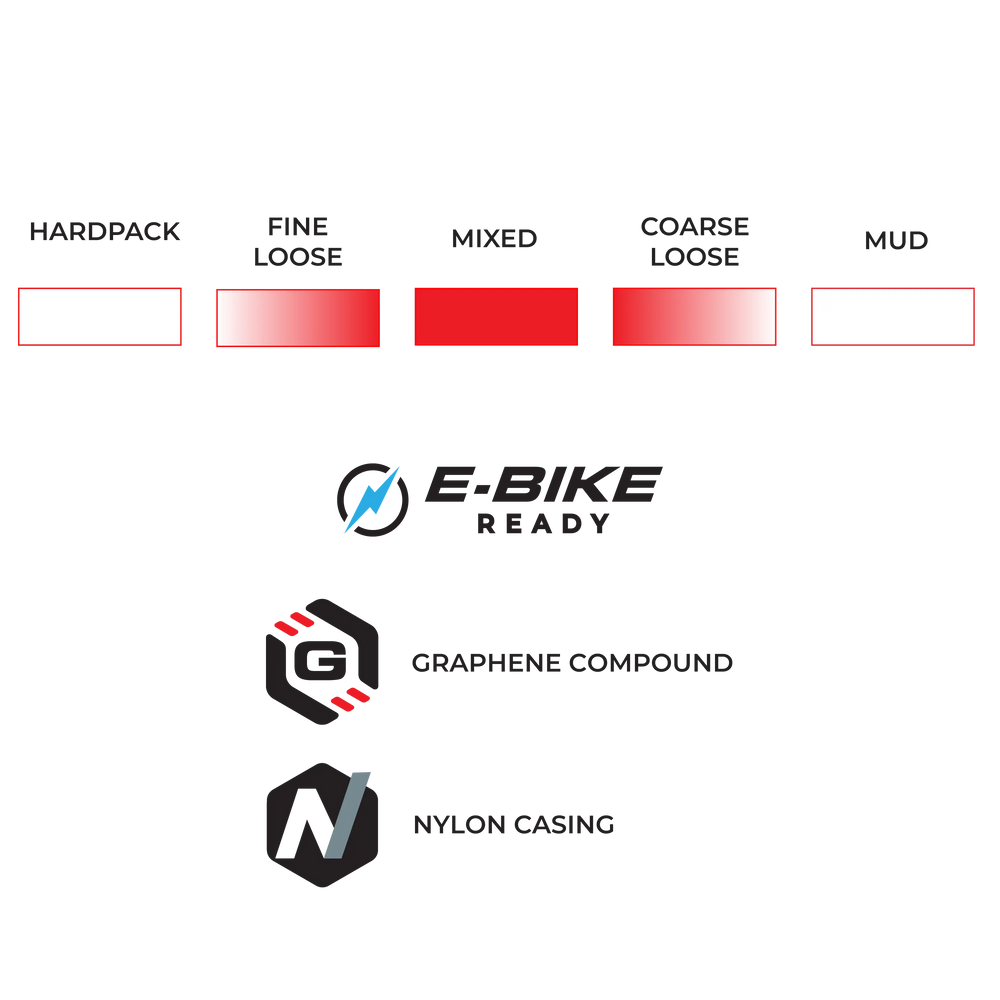 Vittoria Terreno T50 Mixed – Gravel Endurance – Däck – Tanwall 700x40c