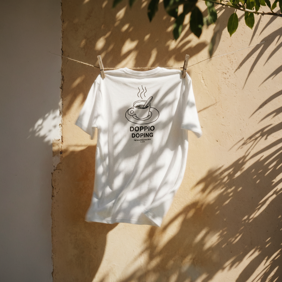 Doppio Doping – T-shirt – White
