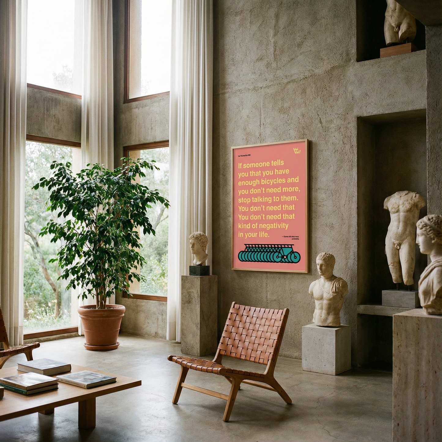 Poster - Vai Vai Motto #28 500x700, unframed.