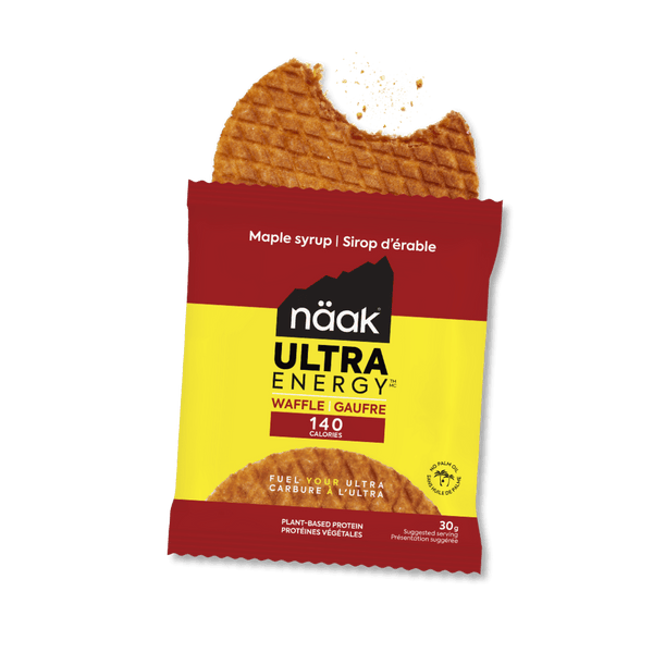 Näak Ultra Energy Waffles - Energy bar - Maple Syrup