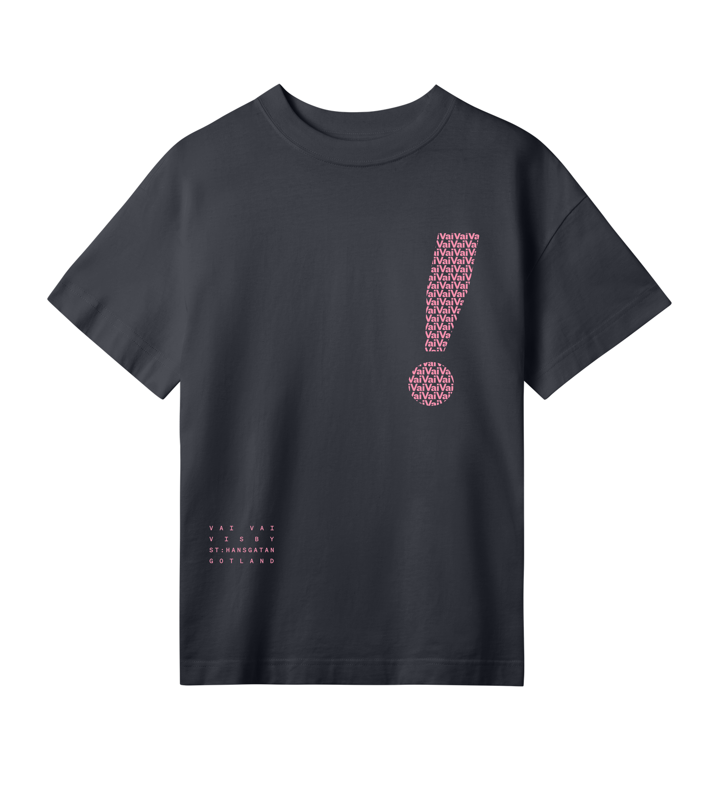 Vai Vai #1 – Women's Oversize T-Shirt – Off black