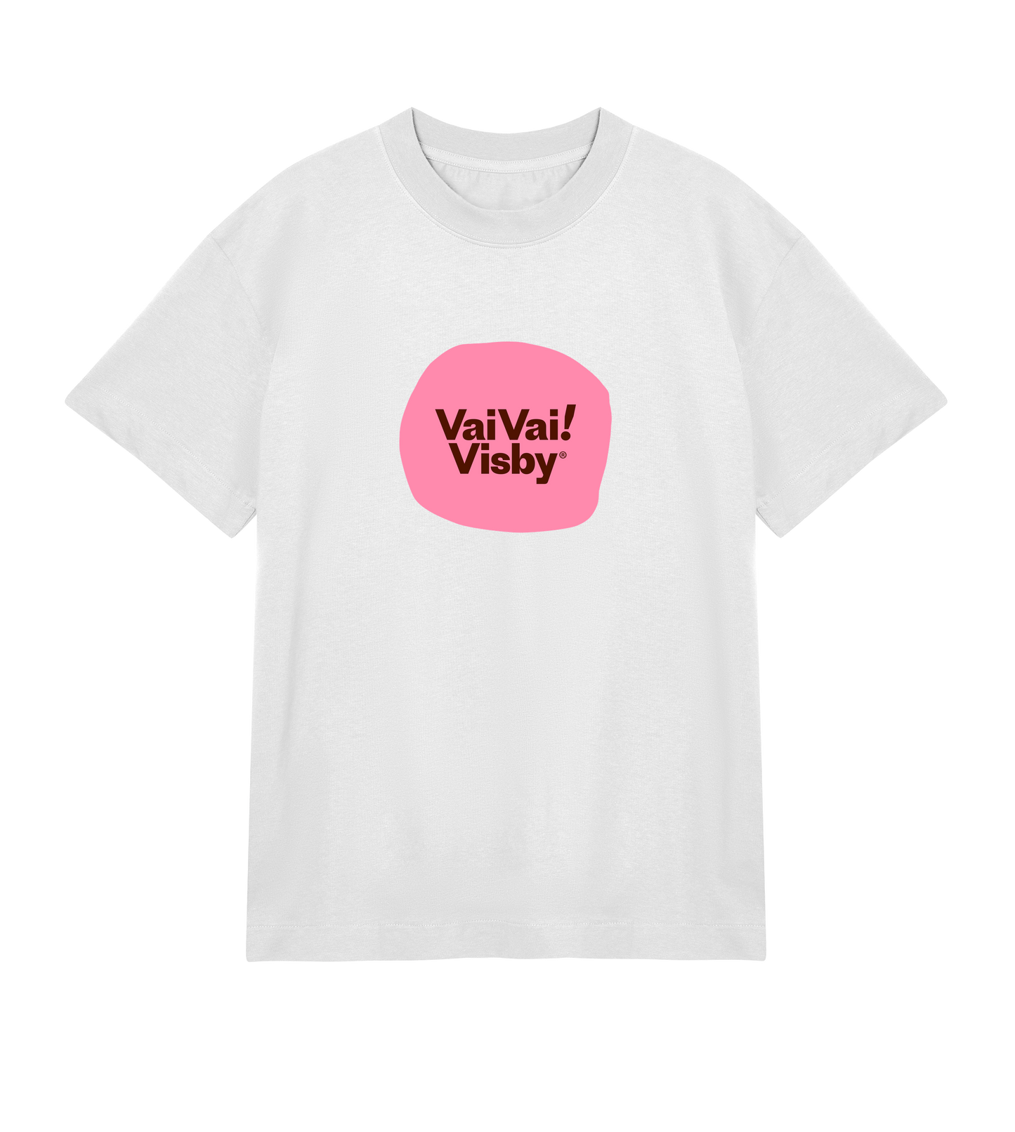 Boxy Tee Pink Patch