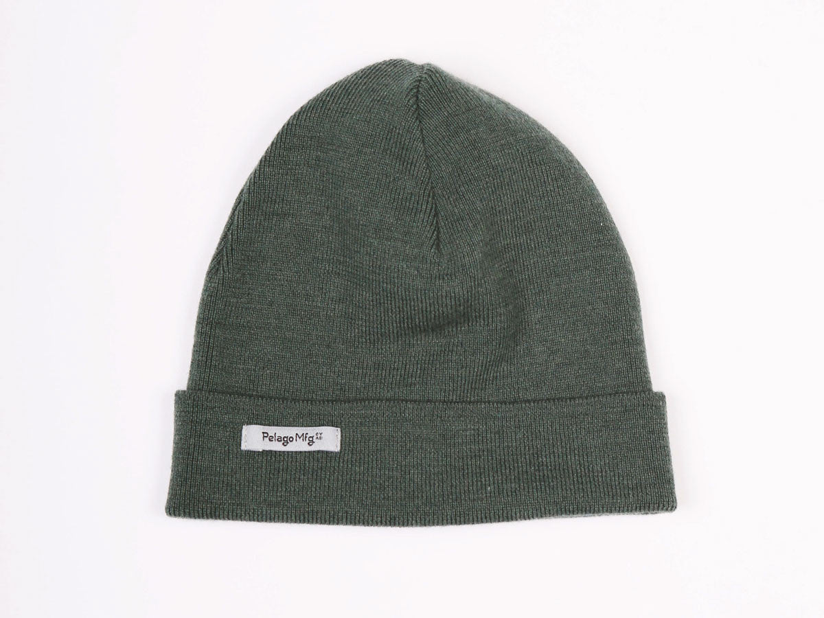 Merino Beanie – Green