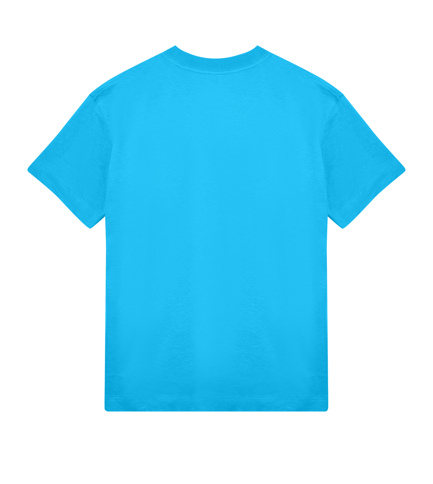 Blue HaVaii - Boxy T-Shirt - Turquoise Blue