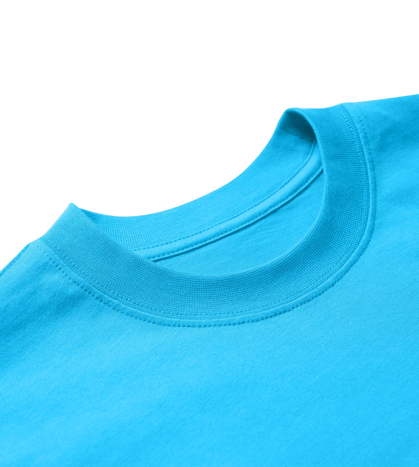 Blue HaVaii - Boxy T-Shirt - Turquoise Blue