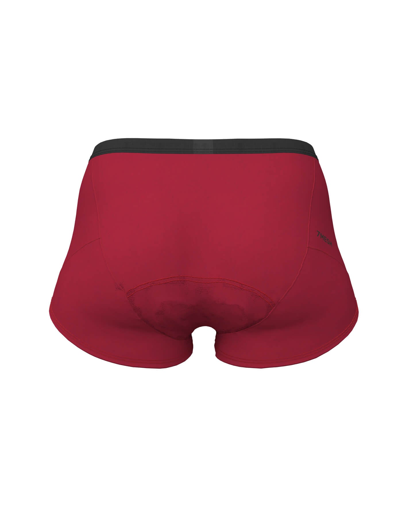 7mesh - Foundation Boxer Brief - Red - women's cycling shorts