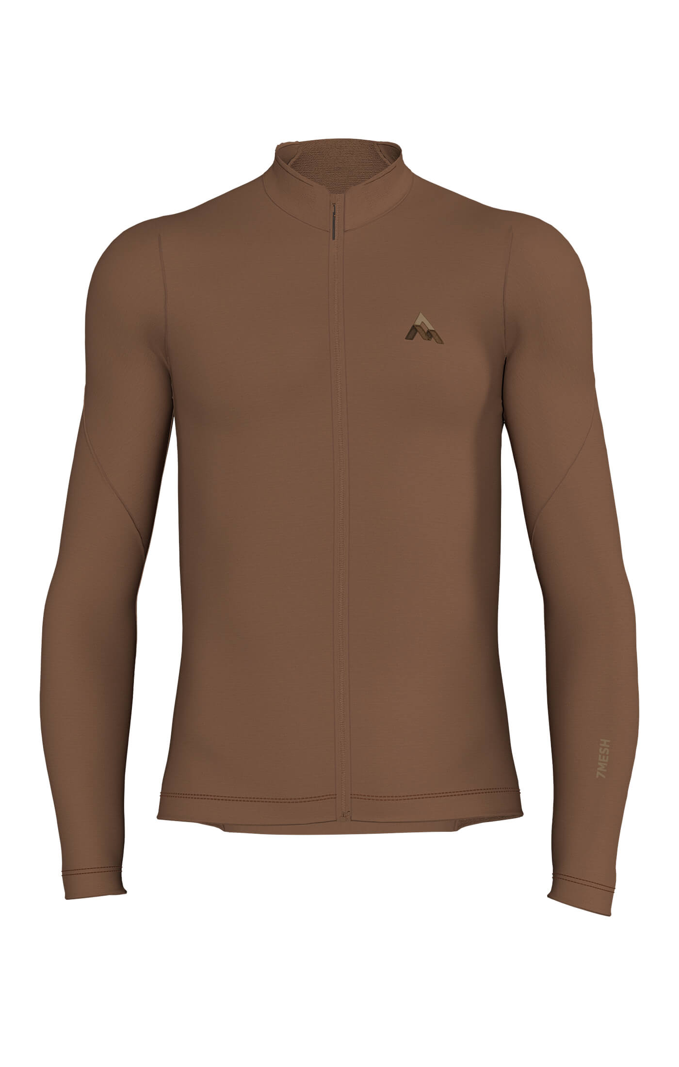 7mesh – Ashlu Merino Jersey LS – Cinnamon – men's sweater