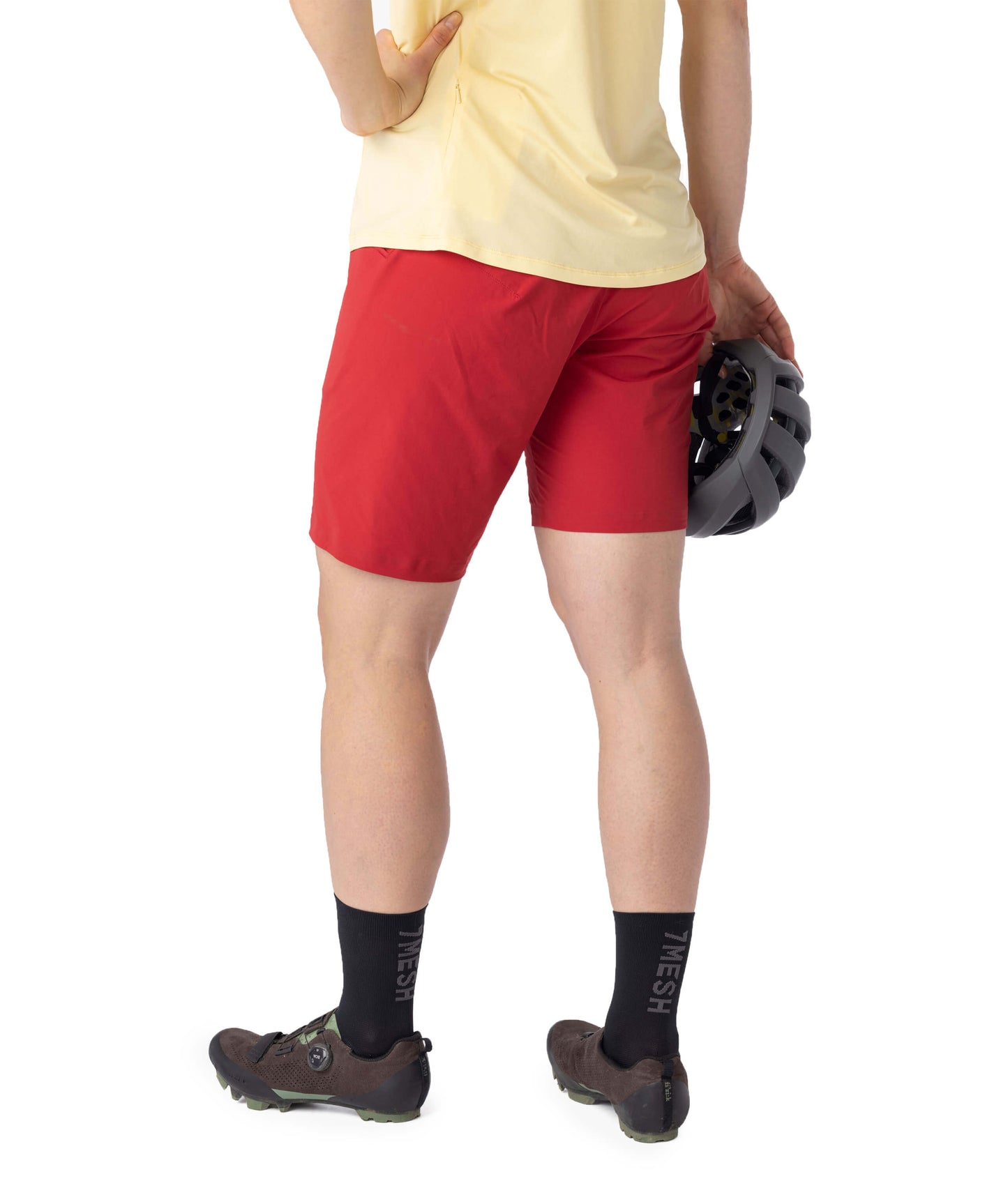 7mesh – Farside Short – Red – women's shorts