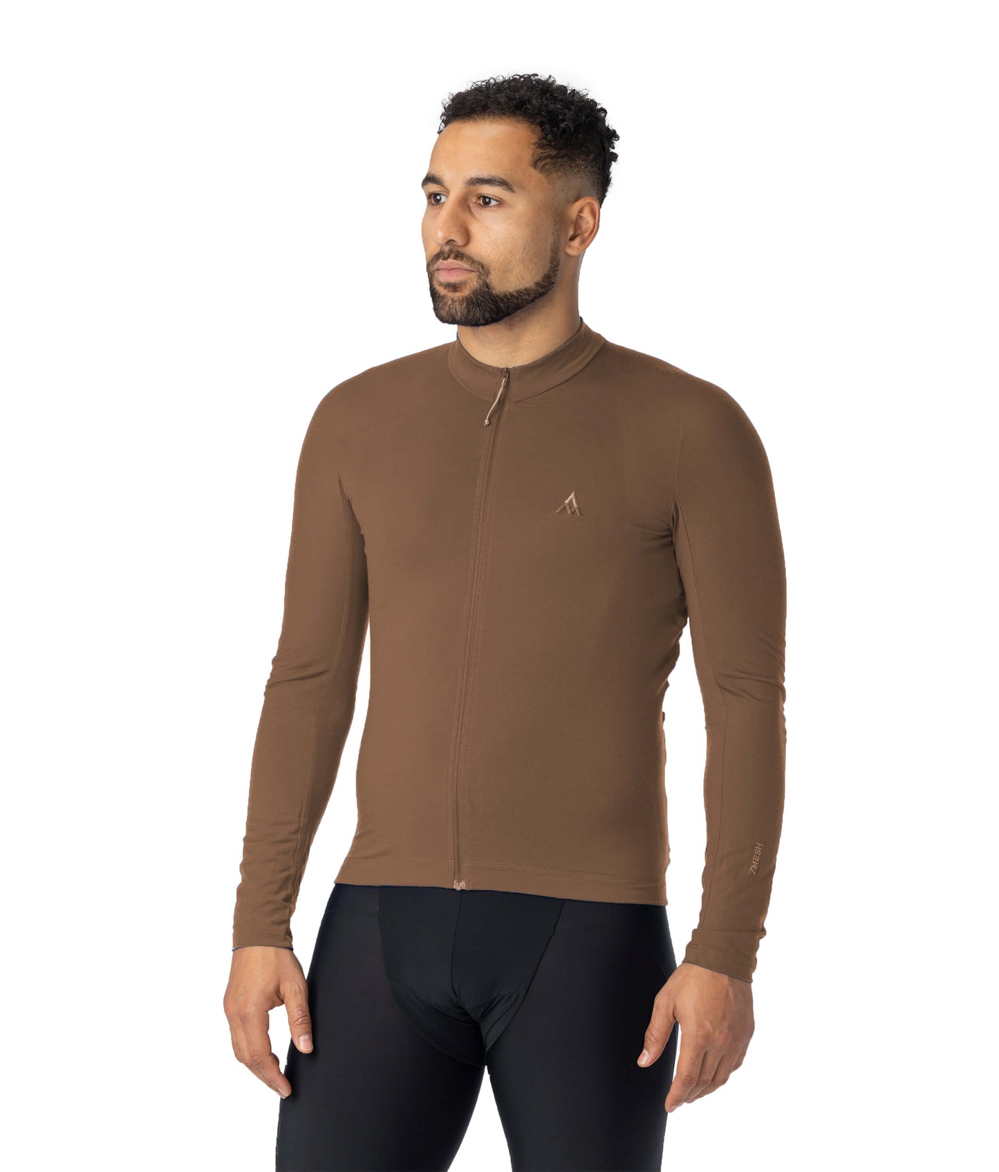 7mesh – Ashlu Merino Jersey LS – Cinnamon – men's sweater