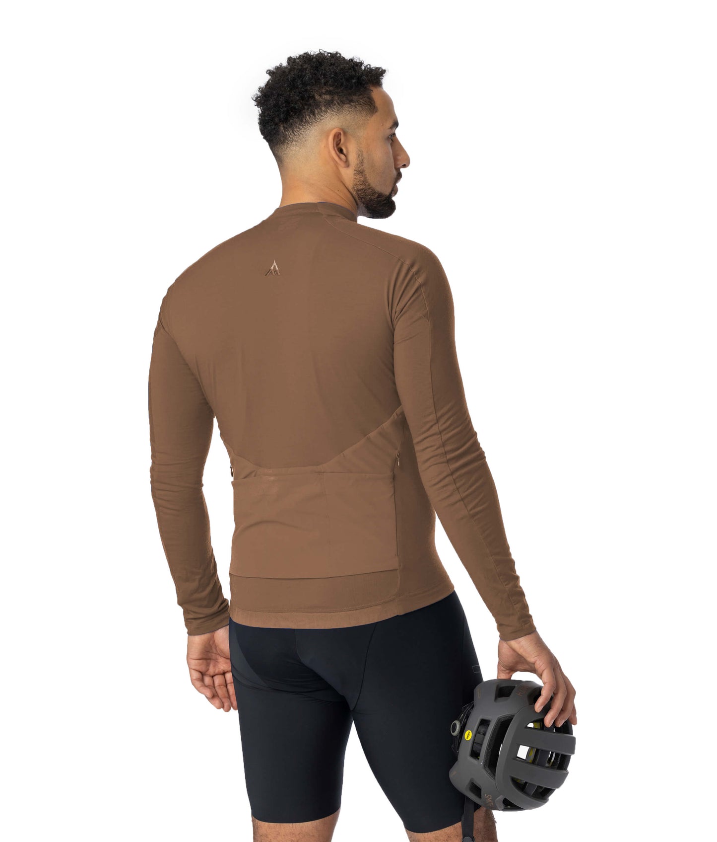 7mesh – Ashlu Merino Jersey LS – Cinnamon – men's sweater