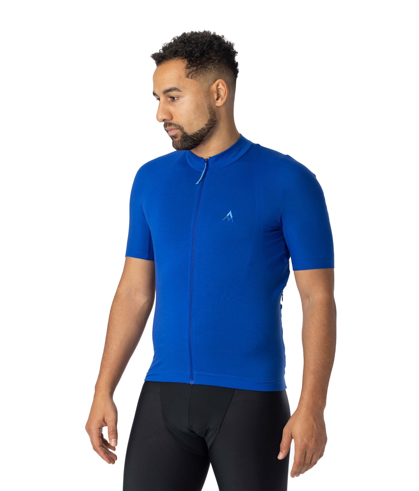 7mesh - Ashlu Merino Jersey SS - Bottle Blue - Men's Jersey