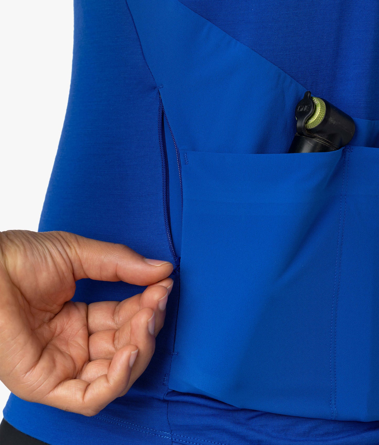 7mesh - Ashlu Merino Jersey SS - Bottle Blue - Men's Jersey