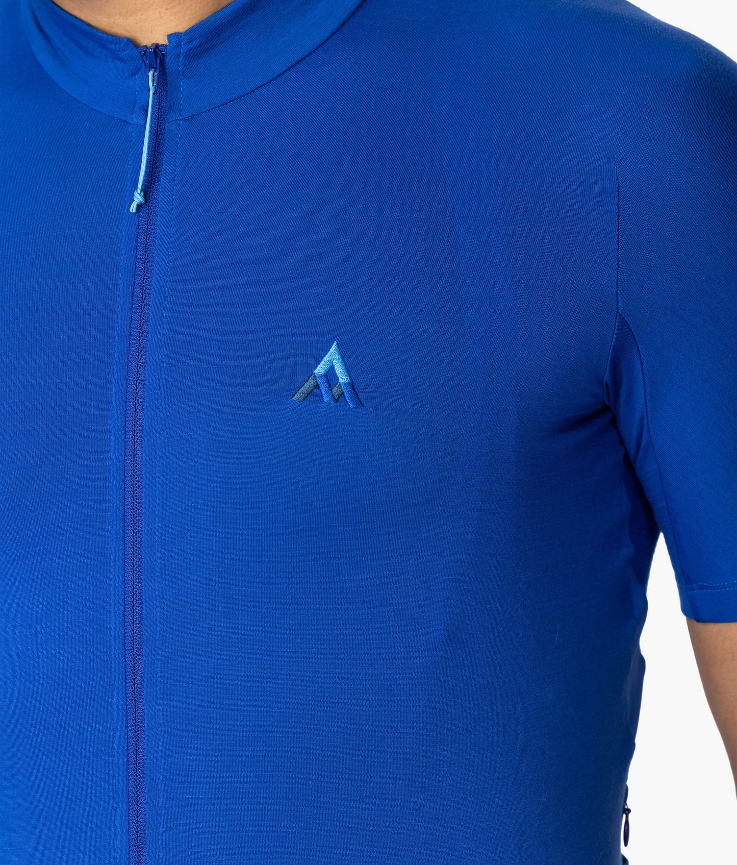 7mesh - Ashlu Merino Jersey SS - Bottle Blue - Men's Jersey