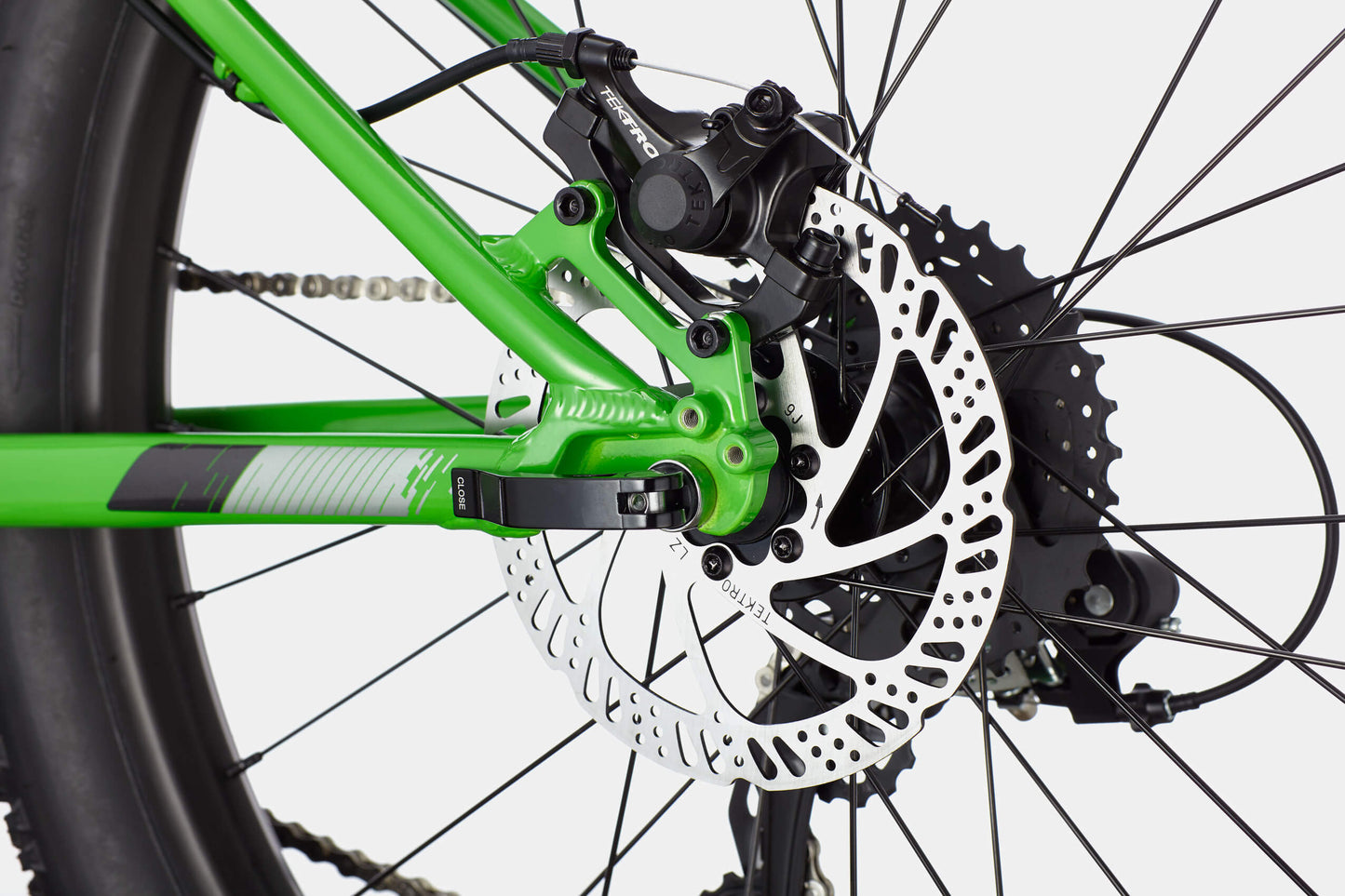 Cannondale Kids Cujo - Green Children's Bike 24"