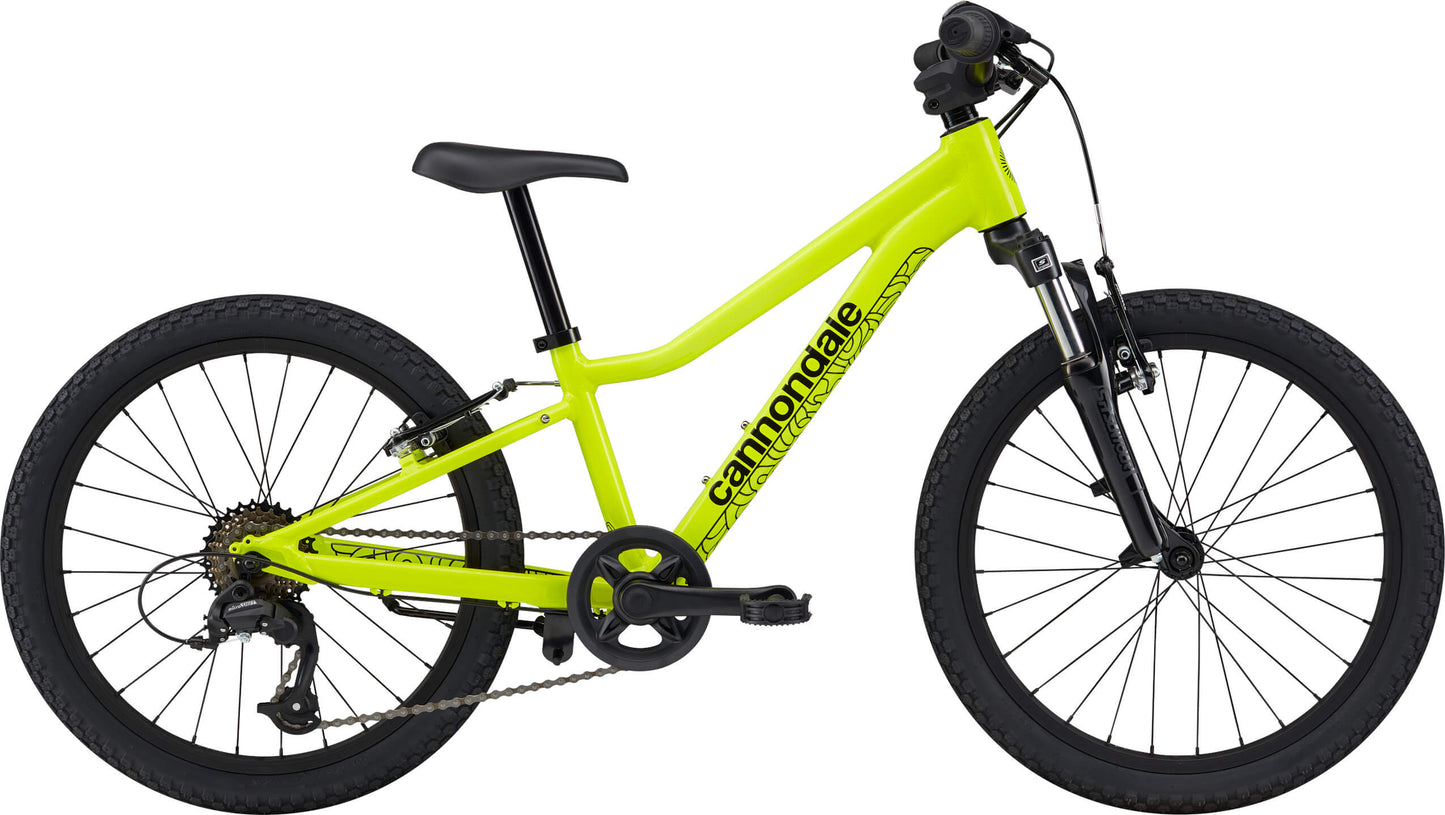 Cannondale Kids Trail - Yellow Children's Bike 20"