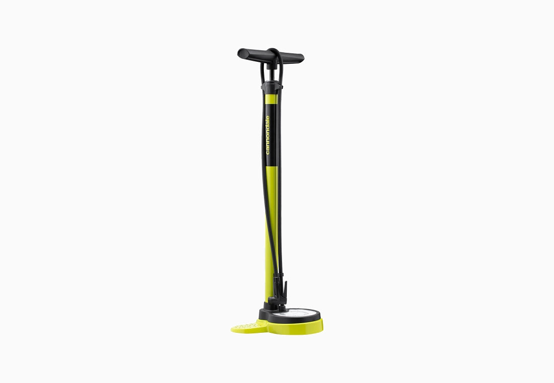 Cannondale Floor Pump - Essential Floor Pump - Yellow