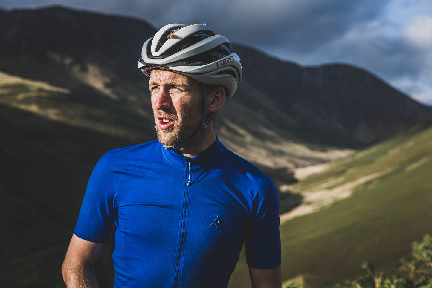 7mesh - Ashlu Merino Jersey SS - Bottle Blue - Men's Jersey