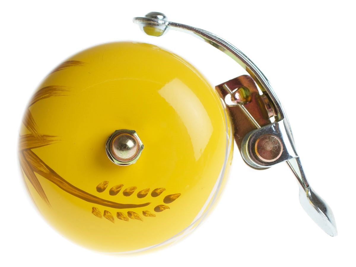 Doorbell Hand Painted – Yellow Autumn