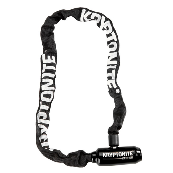 Kryptonite - Chain Lock Keeper 585 black 5mm x 85 integrated